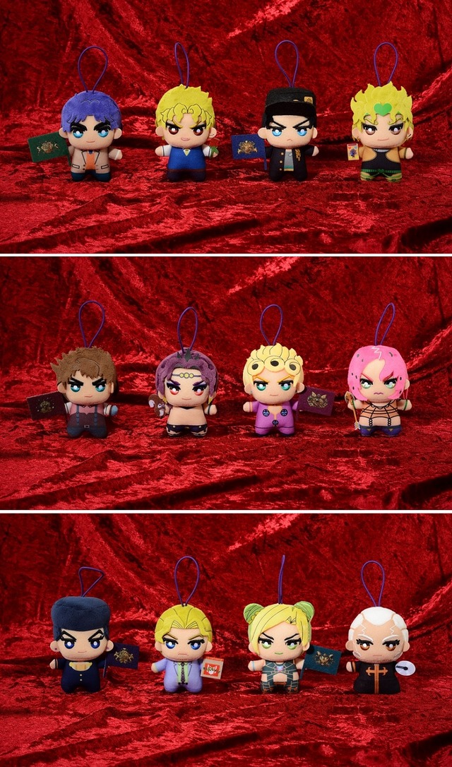 アミューズメント景品（C）荒木飛呂彦&LUCKY LAND COMMUNICATIONS/集英社・ジョジョの奇妙な冒険THE ANIMATION PROJECT（C）Bandai Namco Amusement Inc.