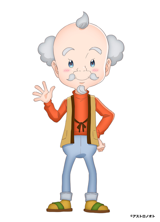 『アストロノオト』山下正吉：三木眞一郎（C）アストロノオト／アストロノオト製作委員会