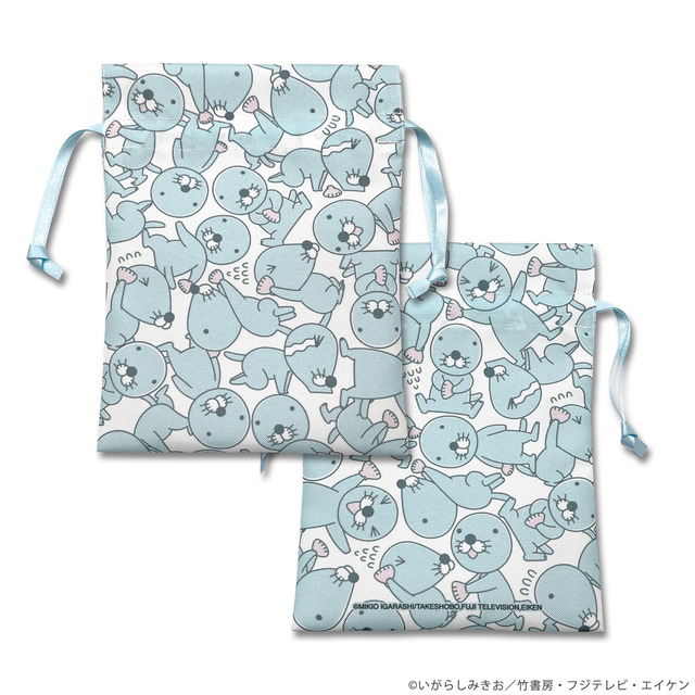 『ぼのぼの』巾着（C）いがらしみきお／竹書房・フジテレビ・エイケン