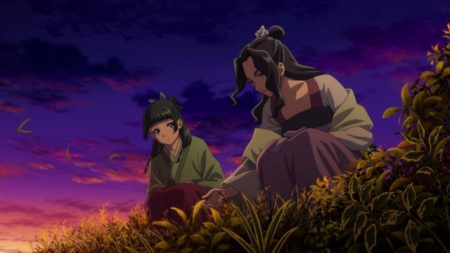 『薬屋のひとりごと』第18話「羅漢」先行場面カット（C）日向夏・イマジカインフォス／「薬屋のひとりごと」製作委員会