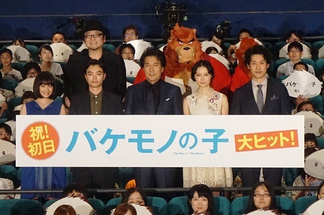 『バケモノの子』初日舞台挨拶　細田守監督「スタッフ、キャストに恵まれた」