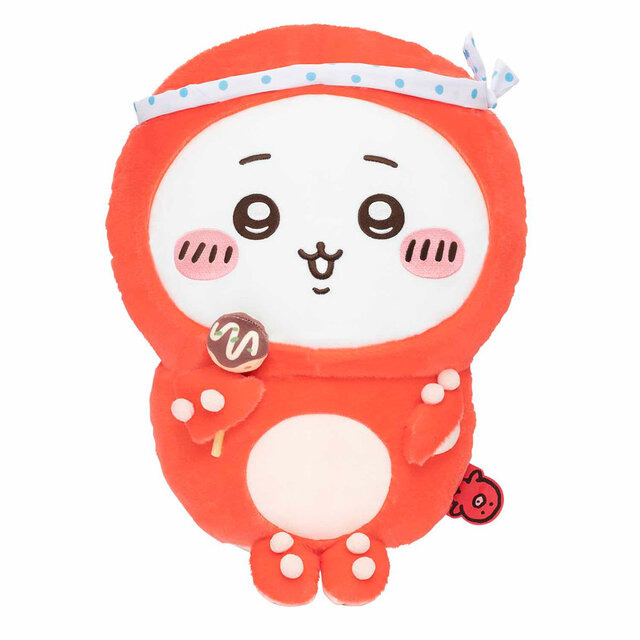 テーブルにちいかわ、ハチワレを座らせたい！「ちいかわ たこイカくじ」が本日2月13日より発売―うさぎのBIGイカクッションもかわいい