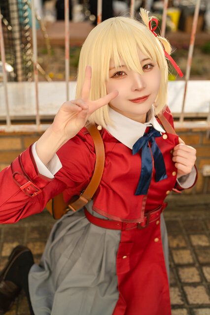 錦木千束「リコリス・リコイル」／楪カヲル（@yuzuriha_kaworu）