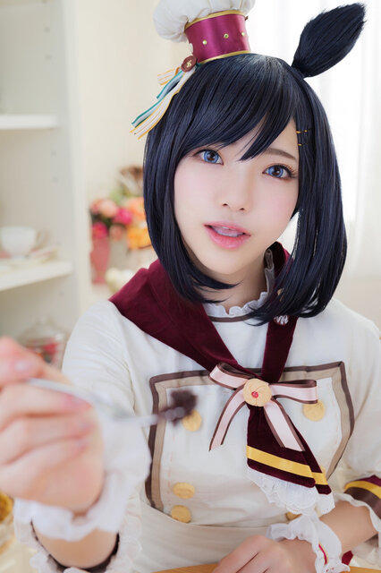 エイシンフラッシュ『ウマ娘 プリティーダービー』／イトウ（X：@cosplay_110）、撮影：あいどろっぷす（X：@Eye_drops_cos）