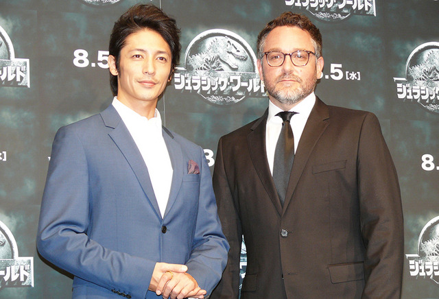 玉木宏、コリン・トレボロウ監督／『ジュラシック・ワールド』来日記者会見