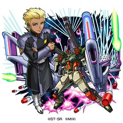 木属性 ★6ディアッカ＆ライトニングバスターガンダム（進化）（C）創通・サンライズ（C）MIXI