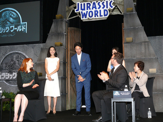 『ジュラシック・ワールド』来日記者会見