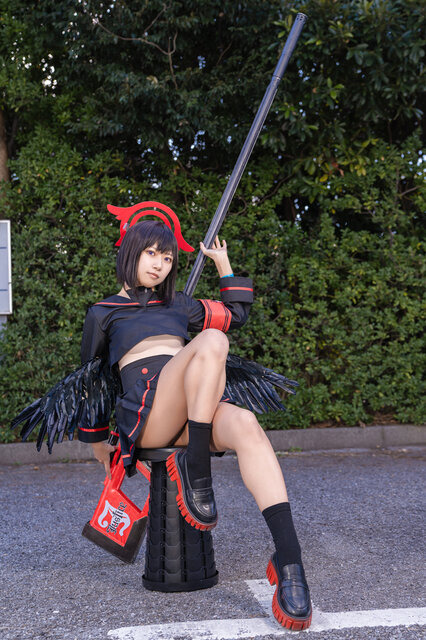 静山マシロ『ブルーアーカイブ』／音琴ひつじ（@negoto_meme）