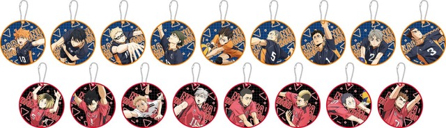 『劇場版ハイキュー!! ゴミ捨て場の決戦』トレーディングラバーコースター（C）2024「ハイキュー!!」製作委員会（C）古舘春一／集英社