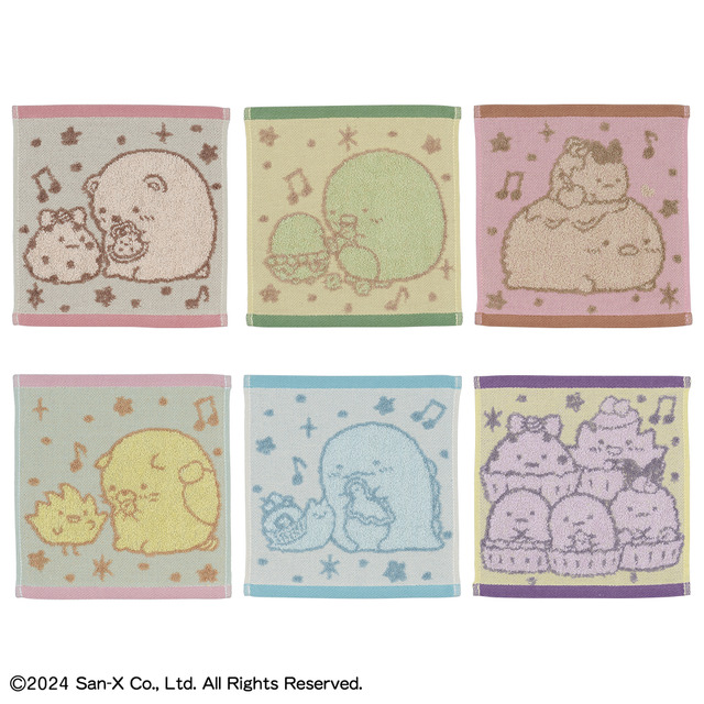 「一番くじ すみっコぐらし～すみっコのスイーツタイム～」F賞：ドーナツ型タオル（C）2024 San-X Co., Ltd. All Rights Reserved.