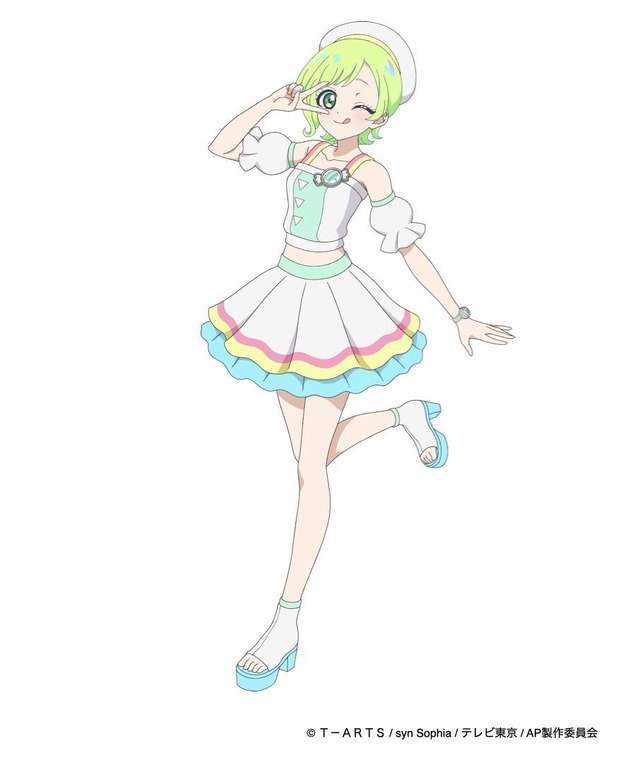 三ツ葉アイリ：徳井青空（C）Ｔ－ＡＲＴＳ / syn Sophia / テレビ東京 / AP 製作委員会