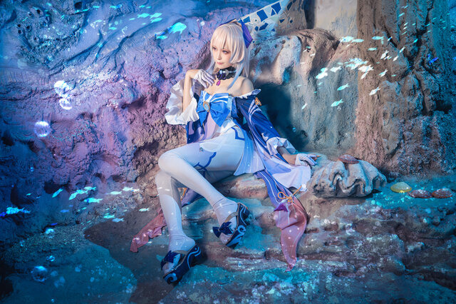 珊瑚宮心海『原神』／箱ネコ（X：@hakonyanya）