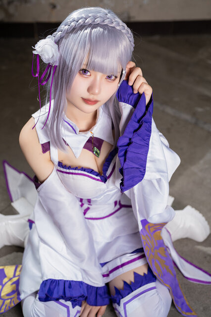 エミリア「Re:ゼロから始める異世界生活」／緑埜（@midorino_o）