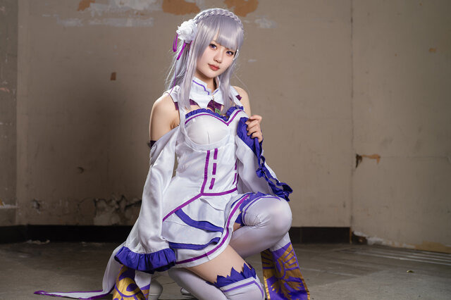 エミリア「Re:ゼロから始める異世界生活」／緑埜（@midorino_o）