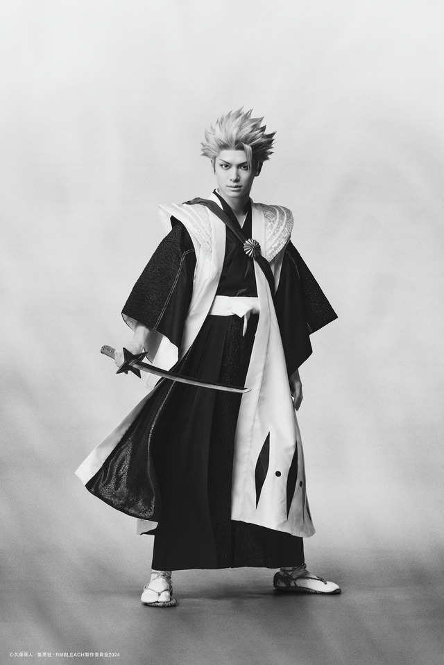 「『ROCK MUSICAL BLEACH』～Arrancar the Beginning～」日番谷冬獅郎：松岡拳紀介（C）久保帯人／集英社・RMBLEACH 製作委員会 2024