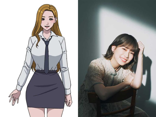 『喧嘩独学』目黒ルミ：青山吉能（C）PTJ cartoon company･金正賢/LDF･喧嘩独学製作委員会