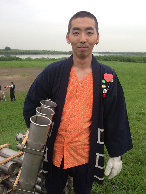 花火職人になったモグラ／「ど根性ガエル」(C)日本テレビ