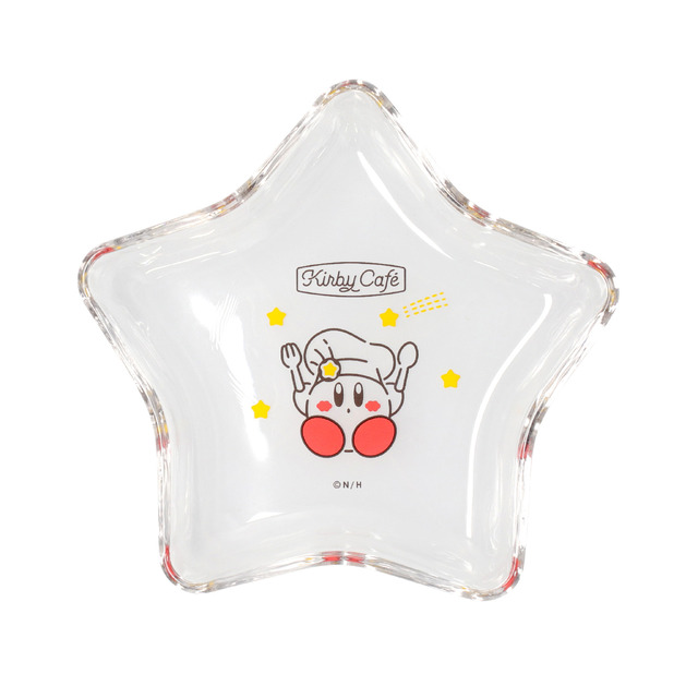 『星のカービィ』「Kirby Café」「ワドルディのさがしもの」スーベニア星形ガラスプレート（C）Nintendo / HAL Laboratory, Inc.