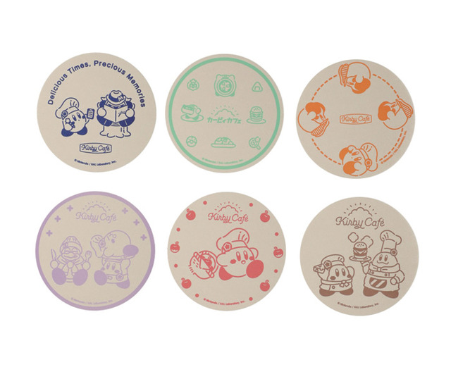 『星のカービィ』「Kirby Café」オリジナルコースター新デザイン（C）Nintendo / HAL Laboratory, Inc.