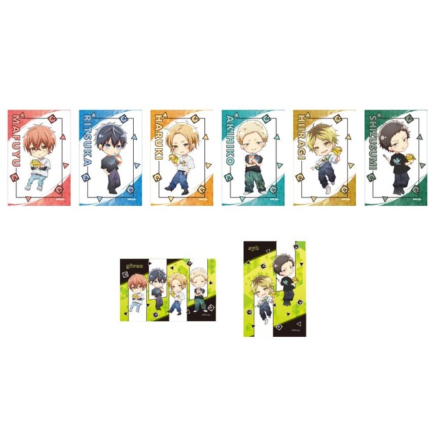 トレーディングクリアシート（ランダム）（C）キヅナツキ・新書館／ギヴン製作委員会