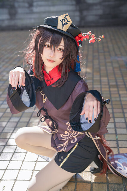 胡桃『原神』／まるこボーロ（X：@maru_mayoi）