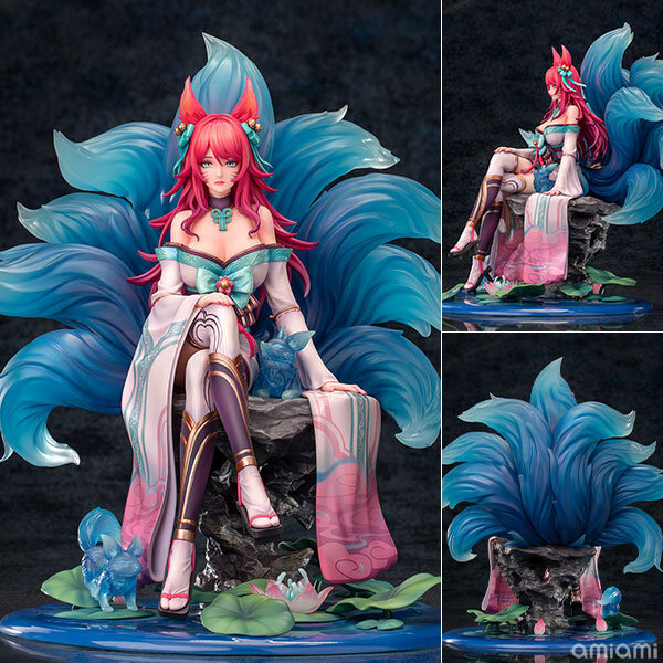 肩から胸元まで大胆な“あの”スキンが立体化！『LoL』アーリの花祭りスキンがフィギュアになって登場