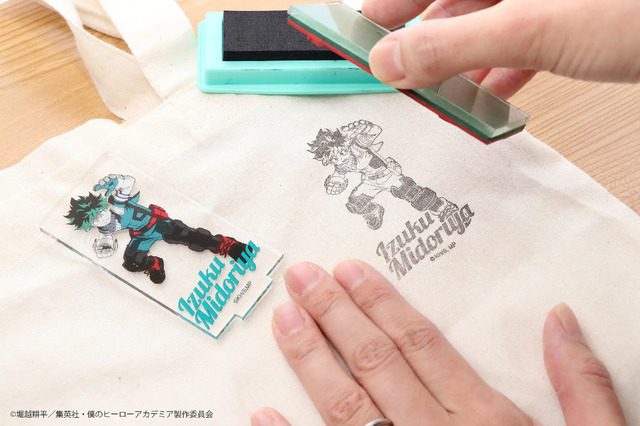 「僕のヒーローアカデミア アクスタはんこコレクション」各2,500円（税込／送料別）（C）堀越耕平／集英社・僕のヒーローアカデミア製作委員会