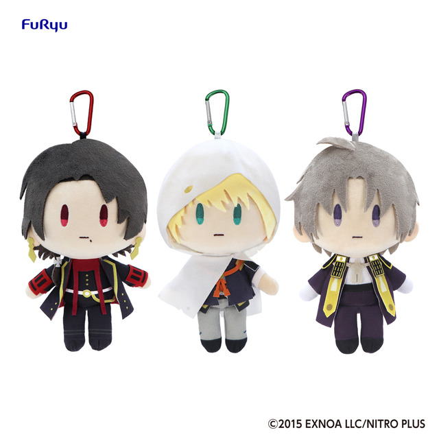 『刀剣乱舞ONLINE』「みんなのくじ　刀剣乱舞ONLINE　御伴散歩　～御伴くじ～」ダブルゲット賞「ABC賞　カラビナ付き御伴ぬいぐるみ」（C）2015 EXNOA LLC/NITRO PLUS