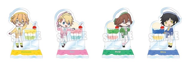 『うたの☆プリンスさまっ♪』「うたの☆プリンスさまっ♪ Cafe PARADISE STAR」Season4「トレーディングアクリルスタンド Cafe PARADISE STAR Jelly ちびキャラVer.」770円（税込）（C）SAOTOME GAKUEN Illust.KOGADO STUDIO, Meina