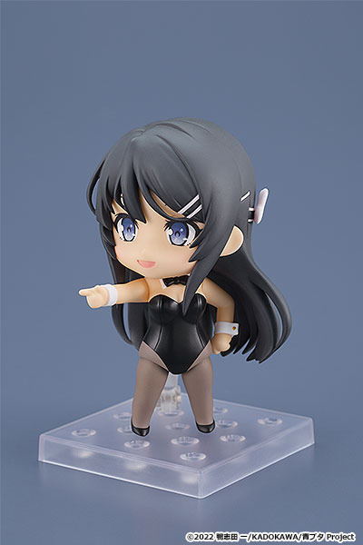 『青春ブタ野郎はバニーガール先輩の夢を見ない』「ねんどろいど 桜島麻衣 バニーガールVer.」6,500円（税込）（C）2022 鴨志田 一/KADOKAWA/青ブタ Project