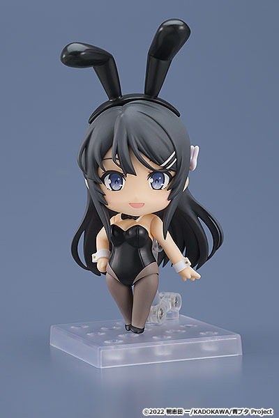 『青春ブタ野郎はバニーガール先輩の夢を見ない』「ねんどろいど 桜島麻衣 バニーガールVer.」6,500円（税込）（C）2022 鴨志田 一/KADOKAWA/青ブタ Project