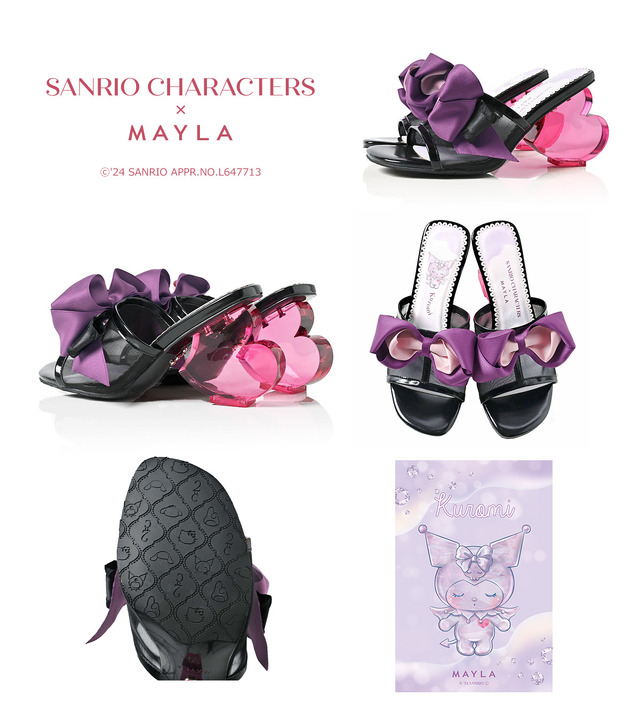 サンリオキャラクターズ アイコニック シューズ ジュエリーミュール（C）'24 SANRIO APPR.NO.L647713