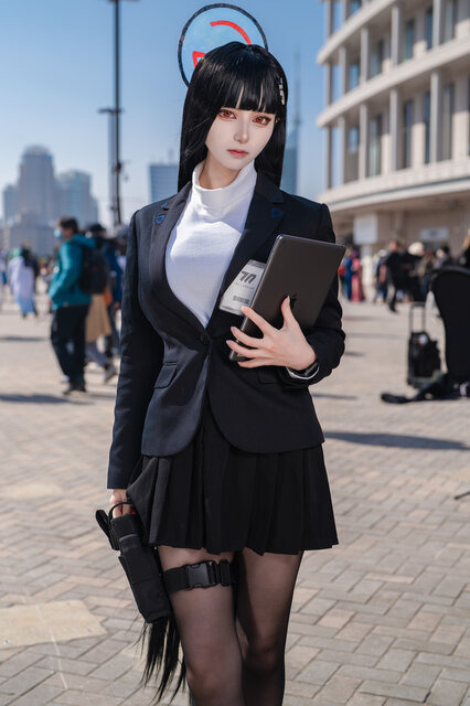 調月リオ『ブルーアーカイブ』／月海つくね（X：@XaiabP）