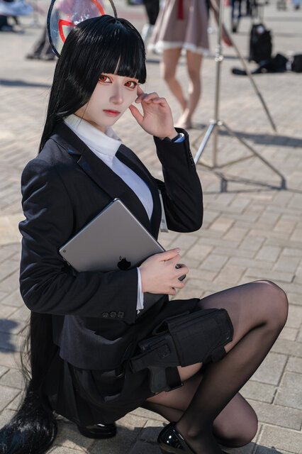 調月リオ『ブルーアーカイブ』／月海つくね（X：@XaiabP）