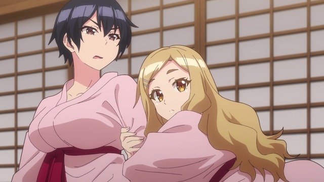 『悶えてよ、アダムくん』第8話「絶対私を選ばせる」先行場面カット（C）トヨ／Suiseisha Inc.