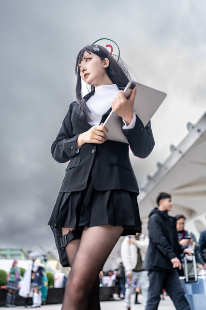 調月リオ『ブルーアーカイブ』／しょこら（X：@Chocolat_cos0）