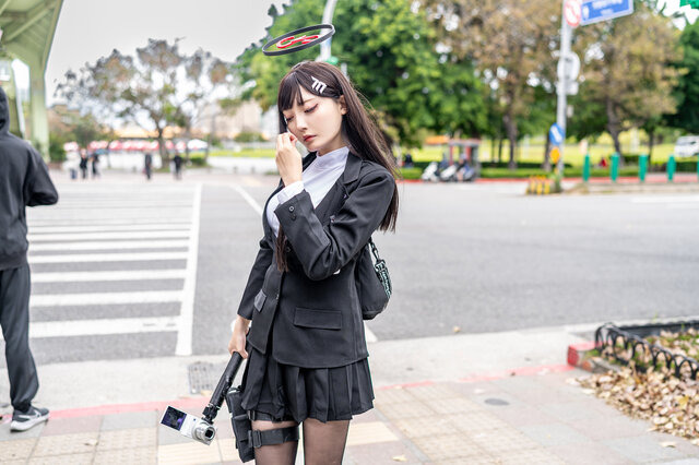 調月リオ『ブルーアーカイブ』／しょこら（X：@Chocolat_cos0）