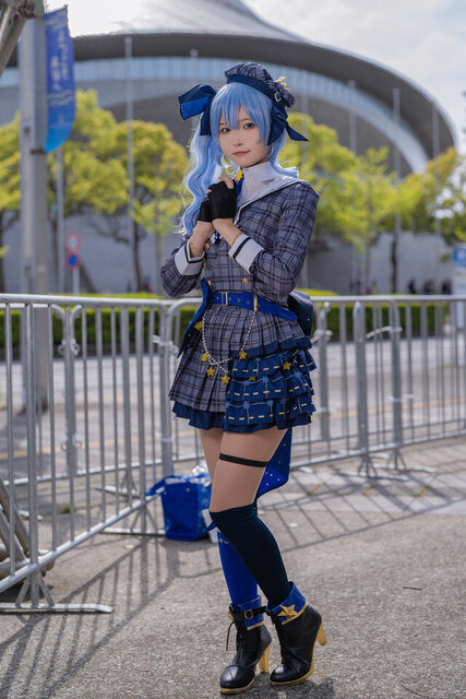 星街すいせい「ホロライブ」／うりん（@urin_taso）、撮影：tama（X：@tama_0811_）