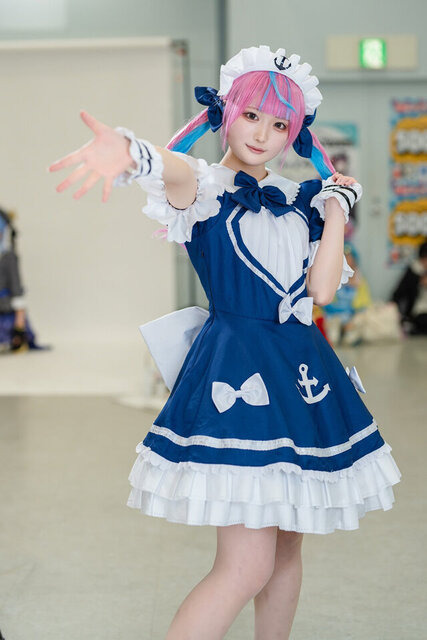 湊あくあ「ホロライブ」／みら（@tehslu__cos_xxx）、撮影：tama（X：@tama_0811_）