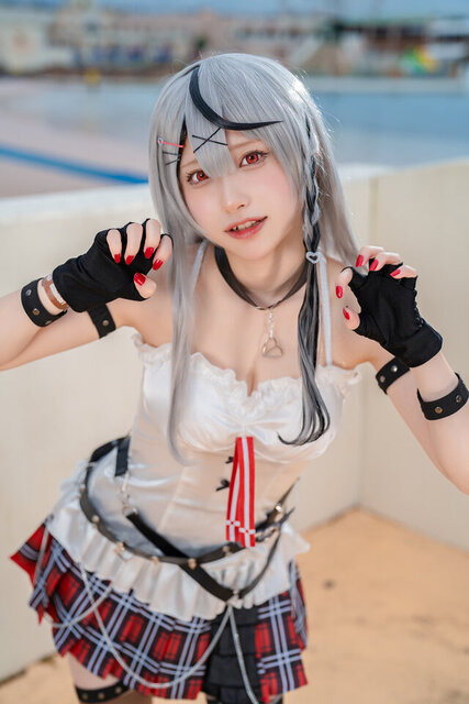 沙花叉クロヱ「ホロライブ」／てう（@0ix_xi00）、撮影：tama（X：@tama_0811_）