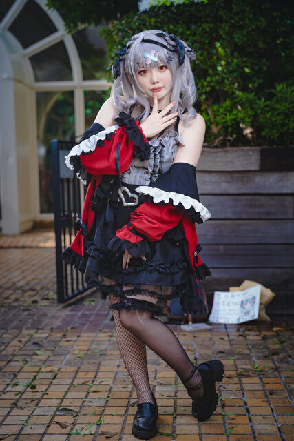 沙花叉クロヱ「ホロライブ」／ゆらし（@yurashinamon）、撮影：山颪ヒア（X：@fotomachen）