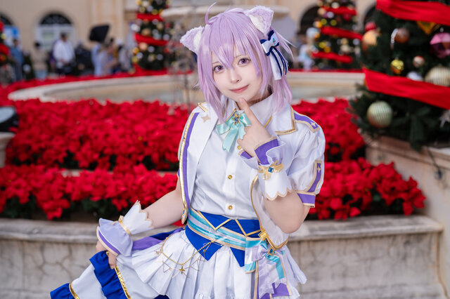 猫又おかゆ「ホロライブ」／るあち（@ruqu_u）、撮影：tama（X：@tama_0811_）