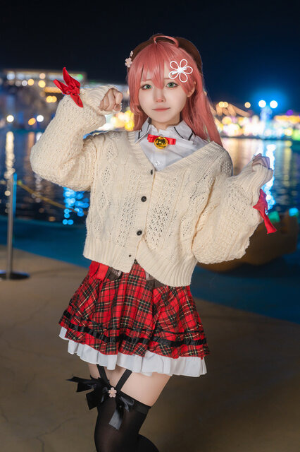 さくらみこ「ホロライブ」／さくらすず（@sakurasuzu35p）、撮影：tama（X：@tama_0811_）