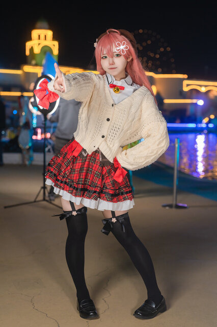 さくらみこ「ホロライブ」／さくらすず（@sakurasuzu35p）、撮影：tama（X：@tama_0811_）