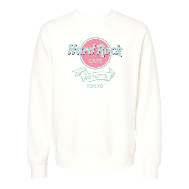 「『Creamy Mami』×HRC Crew Sweatshirt White」（C）ぴえろ