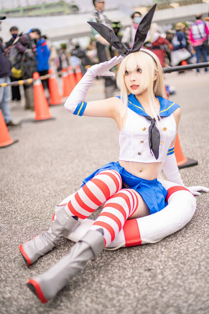 島風『艦隊これくしょん -艦これ-』／江落（Instagram：jiangluo_cos）