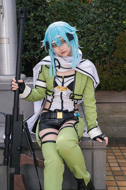 シノン『ソードアート・オンライン』／あゆの（@ayunochan_）、撮影：tama