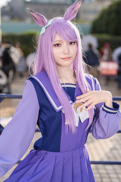 メジロマックイーン『ウマ娘 プリティーダービー』／もち（@motimotinocos）、撮影：tama