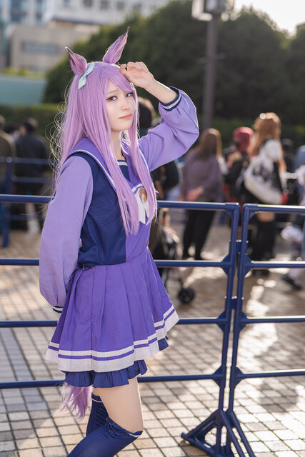 メジロマックイーン『ウマ娘 プリティーダービー』／もち（@motimotinocos）、撮影：tama