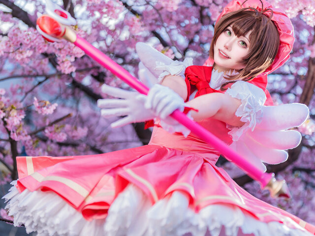 木之本桜「カードキャプターさくら」／神説kamise（X：@kamise847）、撮影：かせ（X：@xiashengcnwh）